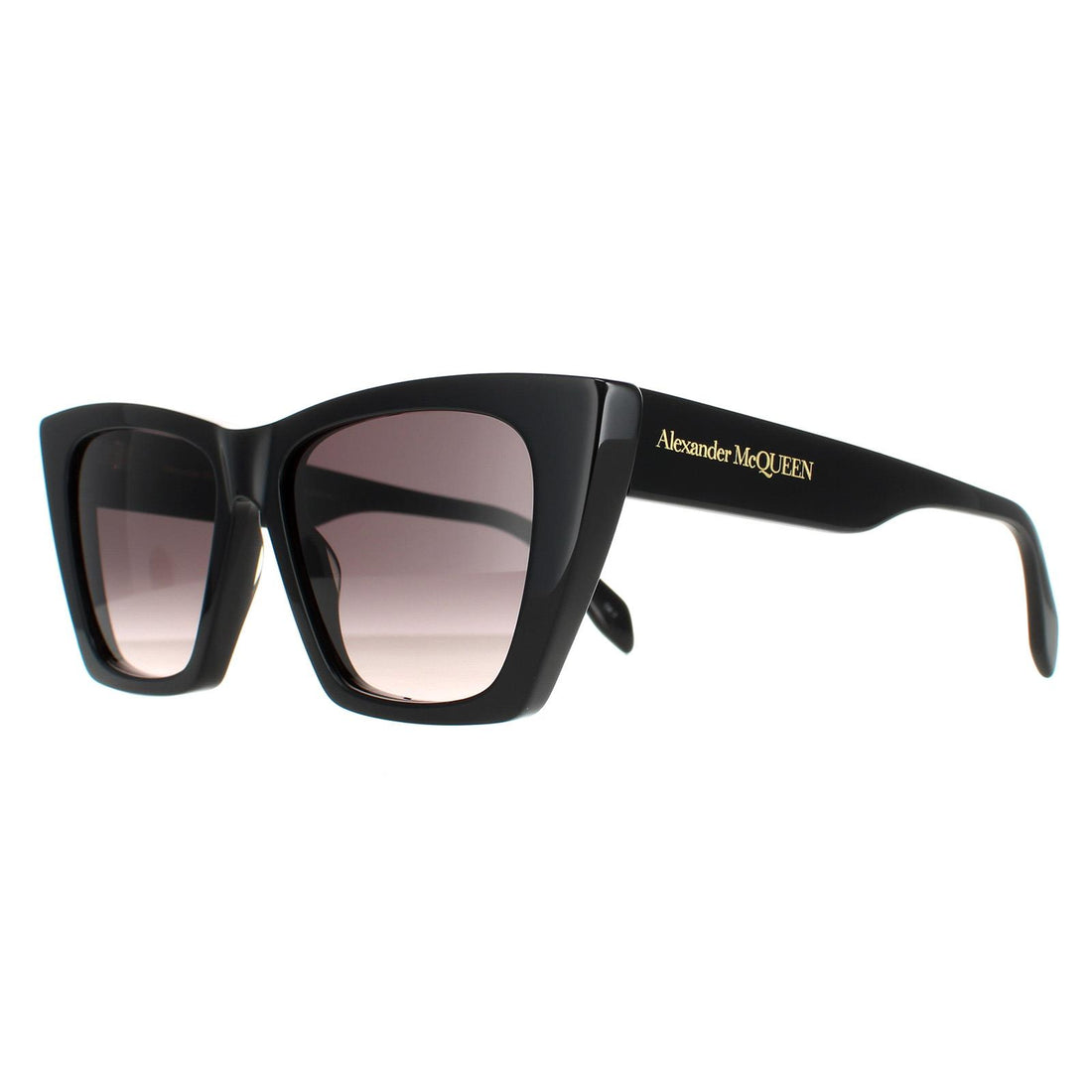 Alexander McQueen Sunglasses AM0299S 001 Black Grey