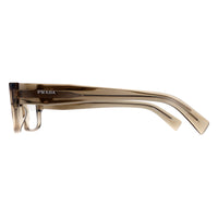 Prada Glasses Frames PRB09V 18T1O1 Transparent Terra Men