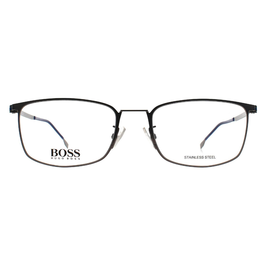 Hugo Boss Glasses Frames BOSS 1351/F R80 Matte Dark Ruthenium Grey Men