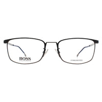 Hugo Boss Glasses Frames BOSS 1351/F R80 Matte Dark Ruthenium Grey Men