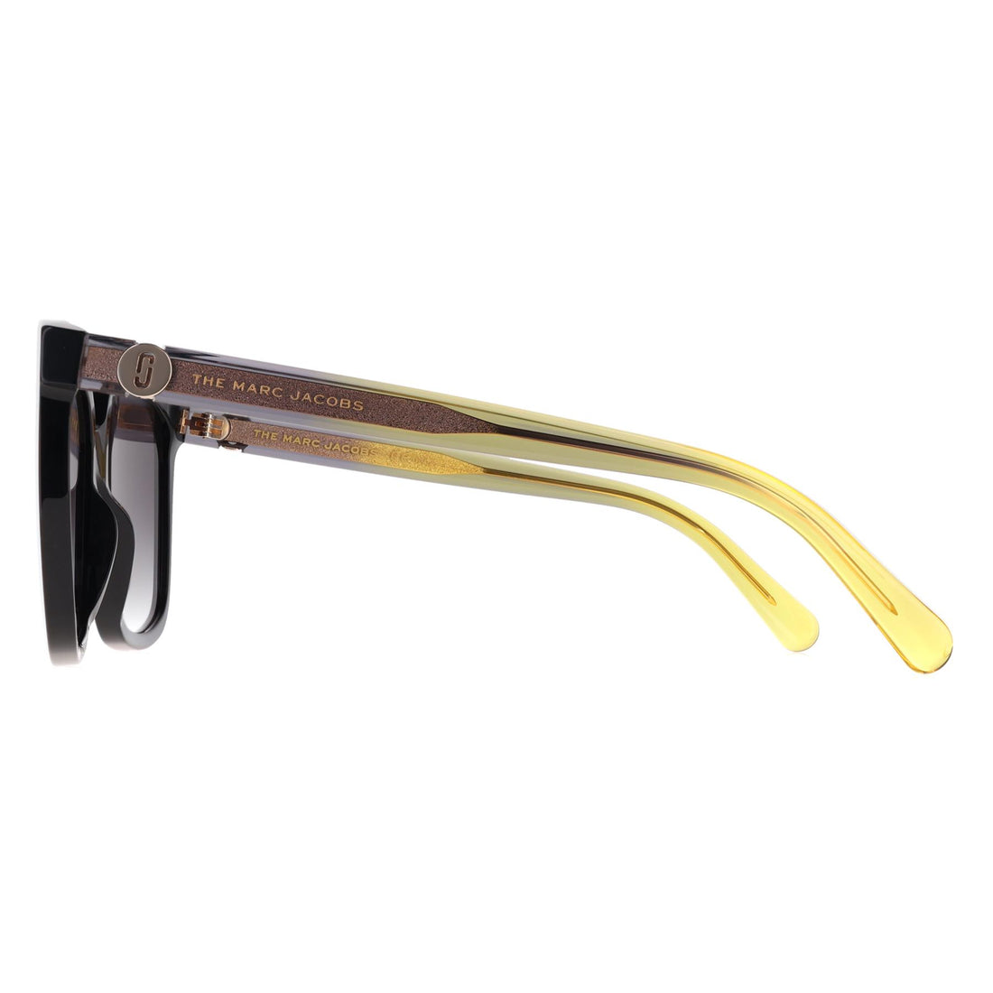 Marc Jacobs Sunglasses MARC 582/S 71C 9O Black Yellow Grey Gradient