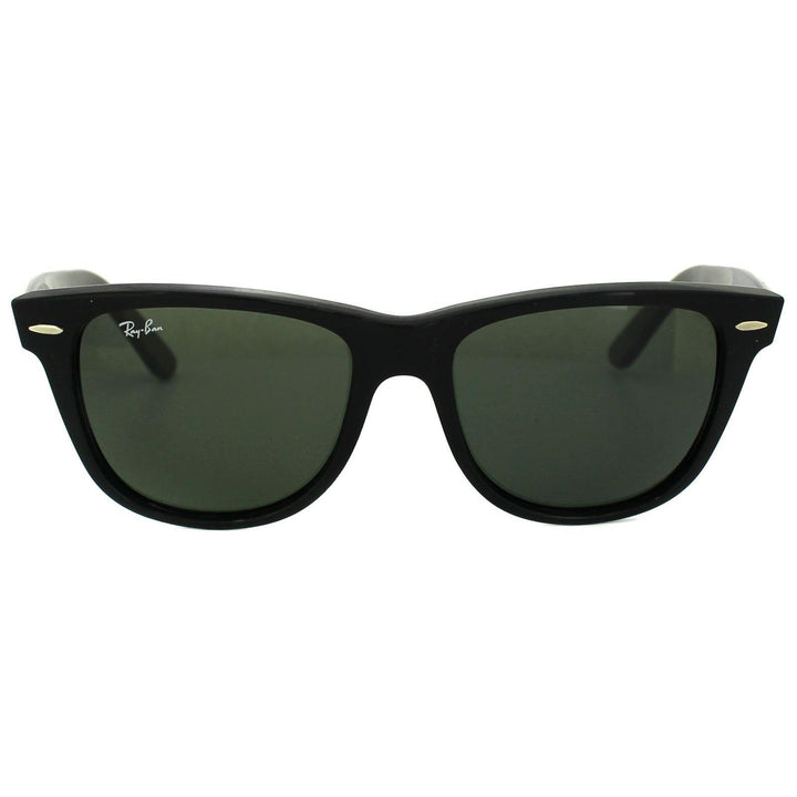 Ray-Ban Sunglasses Wayfarer 2140 901 Black Green G-15 Large 54mm