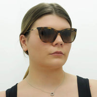 Ralph by Ralph Lauren Sunglasses RA5289 50033B Shiny Dark Havana Brown Gradient