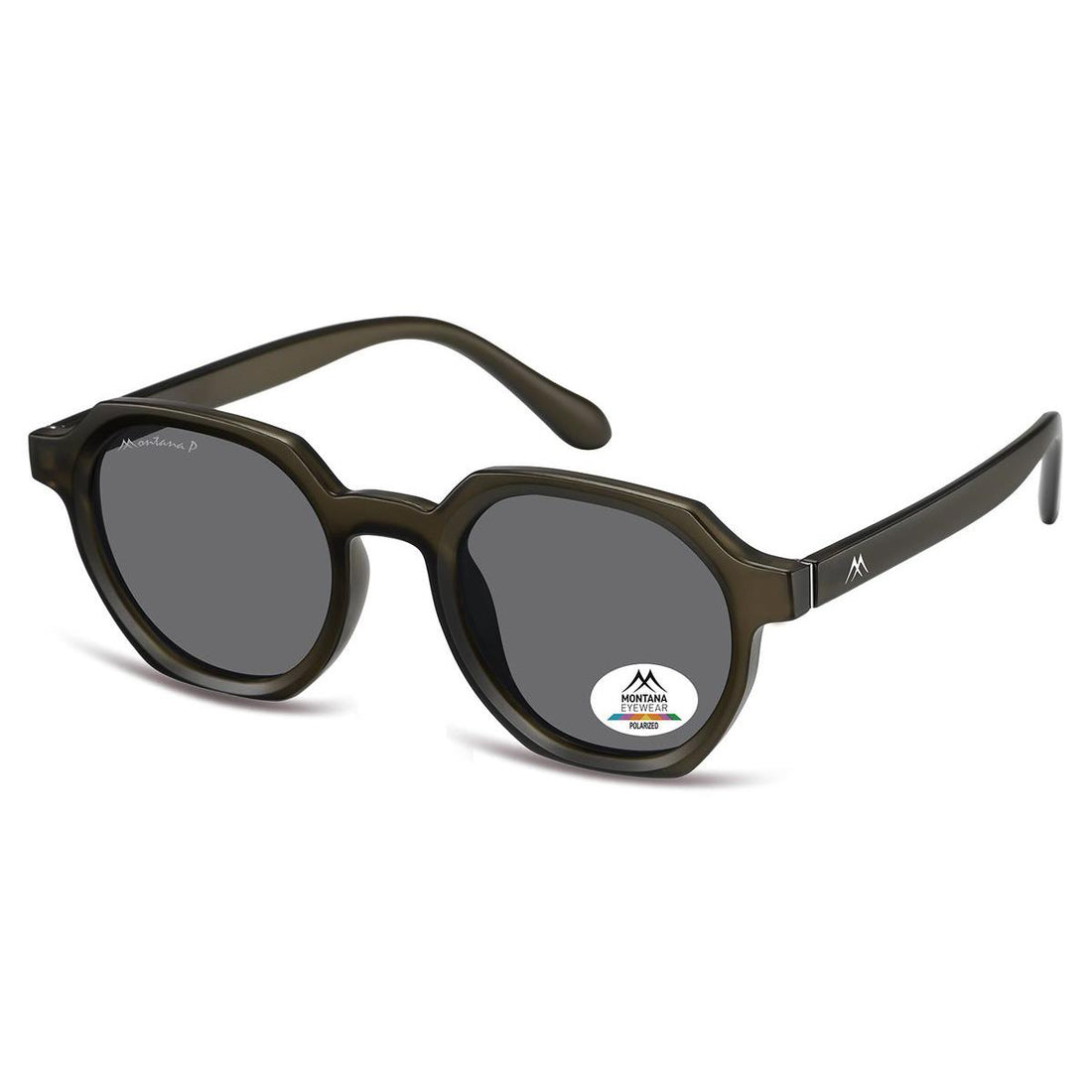 Montana Sunglasses MP62 E Matte Grey Grey Polarized