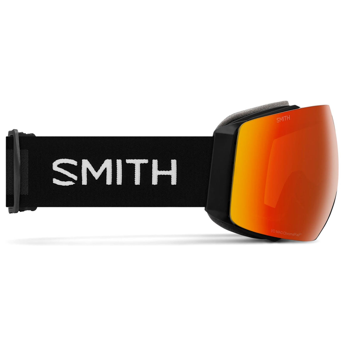 Smith Ski Goggles I/O Mag 0JX MP Black ChromaPop Everyday Red Mirror & CP Storm Yellow Flash