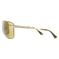 Police Sunglasses Origins 11 SPL965 02A8 Shiny Grey Gold Brown
