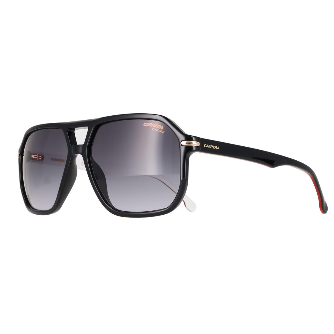 Carrera Sunglasses 302/S M4P 9O Black and White Dark Grey Gradient