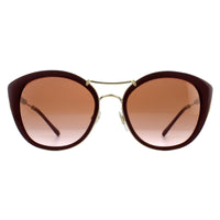 Burberry BE4251Q Sunglasses Bordeaux Brown Gradient