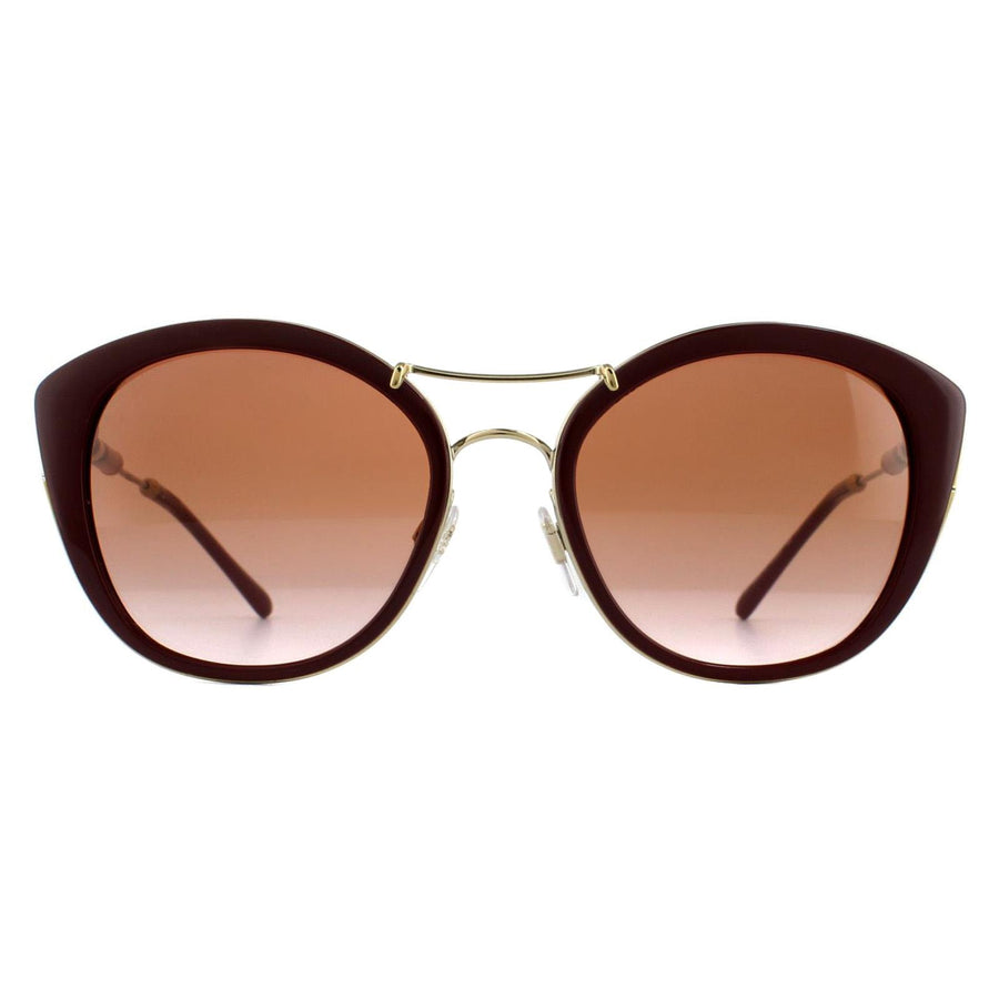 Burberry BE4251Q Sunglasses Bordeaux / Brown Gradient