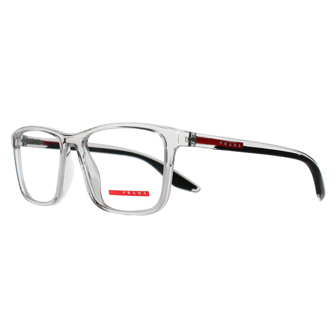 Prada Sport Glasses Frames PS01QV 2AZ1O1 Crystal Men