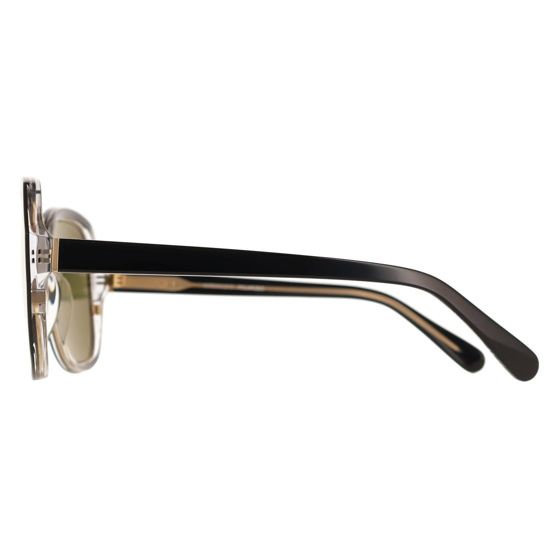Serengeti Sunglasses Hayworth SS538001 Shiny Black Transparent Layer Mineral Polarized 555nm