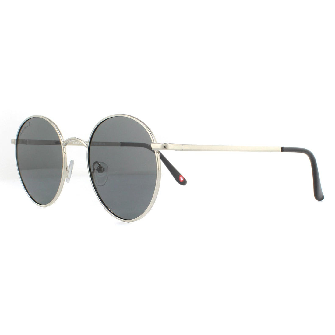 Montana Sunglasses MP85 A Silver Smoke Polarized
