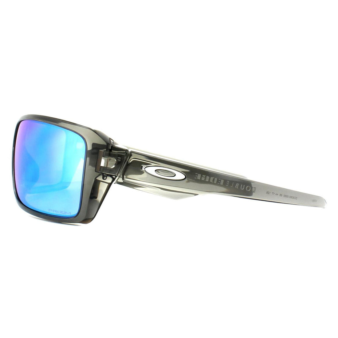 Oakley Sunglasses Double Edge OO9380-06 Grey Smoke Prizm Sapphire Polarized