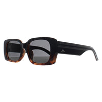 Montana Sunglasses MP194 A Shiny Black Turtle Smoke Polarized