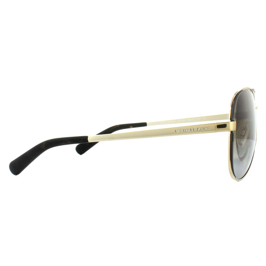 Michael Kors Sunglasses Chelsea 5004 1014/T5 Gold Dark Chocolate Brown Gradient Polarized