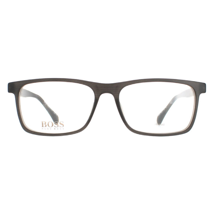 Hugo Boss Glasses Frames BOSS 1084/IT 26K Matte Grey Pattern Men