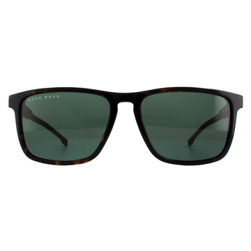 Hugo Boss Sunglasses 0921/S 086 QT Dark Havana Green
