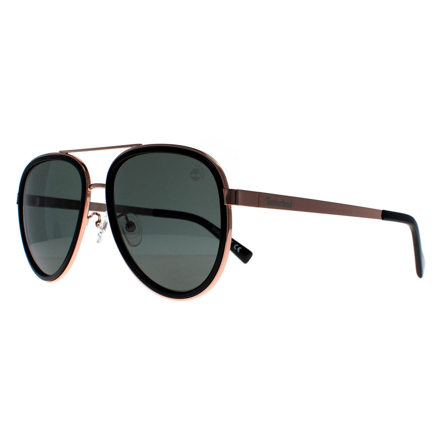 Timberland Sunglasses TB9262-D 28R Rose Gold Grey Polarized Mirrored
