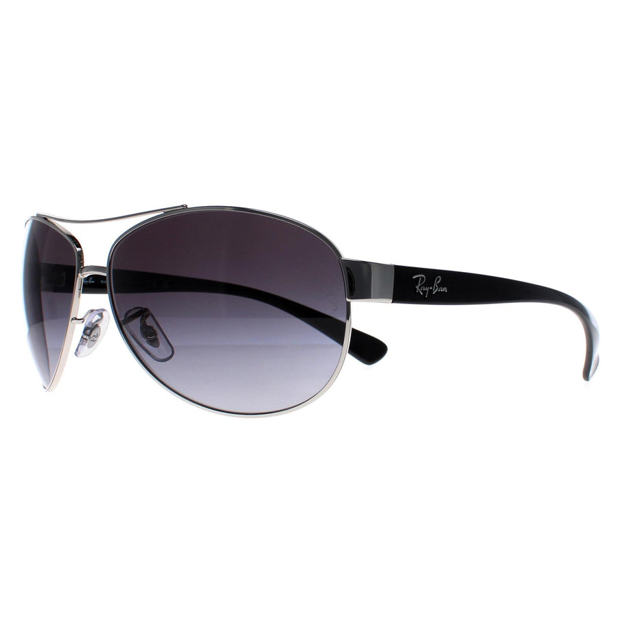 Ray-Ban Sunglasses 3386 Silver Grey Gradient 003/8G 67mm