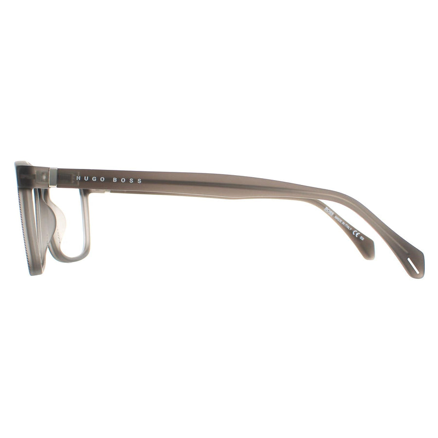 Hugo Boss Glasses Frames BOSS 1084/IT 26K Matte Grey Pattern Men
