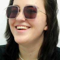 Gucci Sunglasses GG1848S 005 Pink Gold Violet