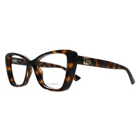 Gucci Glasses Frames GG1977O 002 Shiny Dark Havana Women