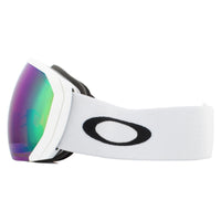 Oakley Ski Goggles Flight Path XL OO7110-10 Matte White Prizm Snow Jade Iridium