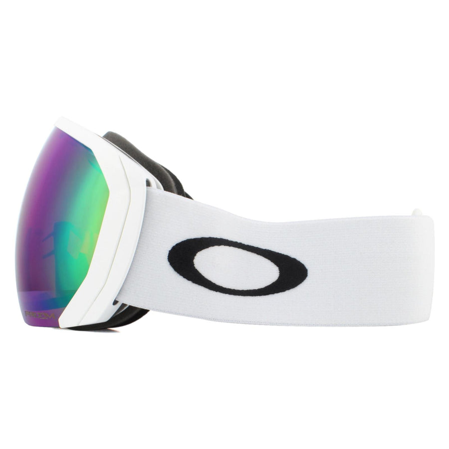 Oakley Ski Goggles Flight Path XL OO7110-10 Matte White Prizm Snow Jade Iridium