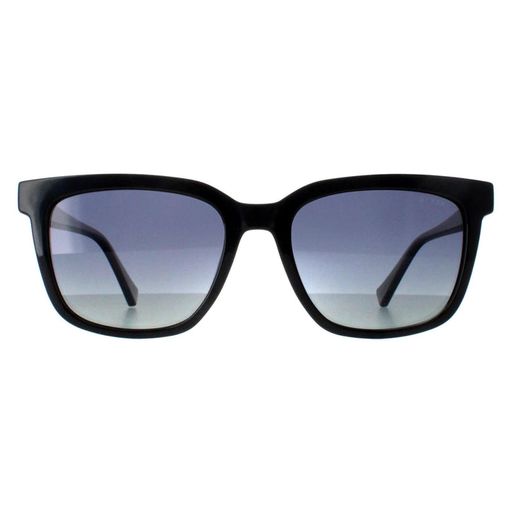 Guess Sunglasses GU00050 01D Shiny Black Smoke Polarized