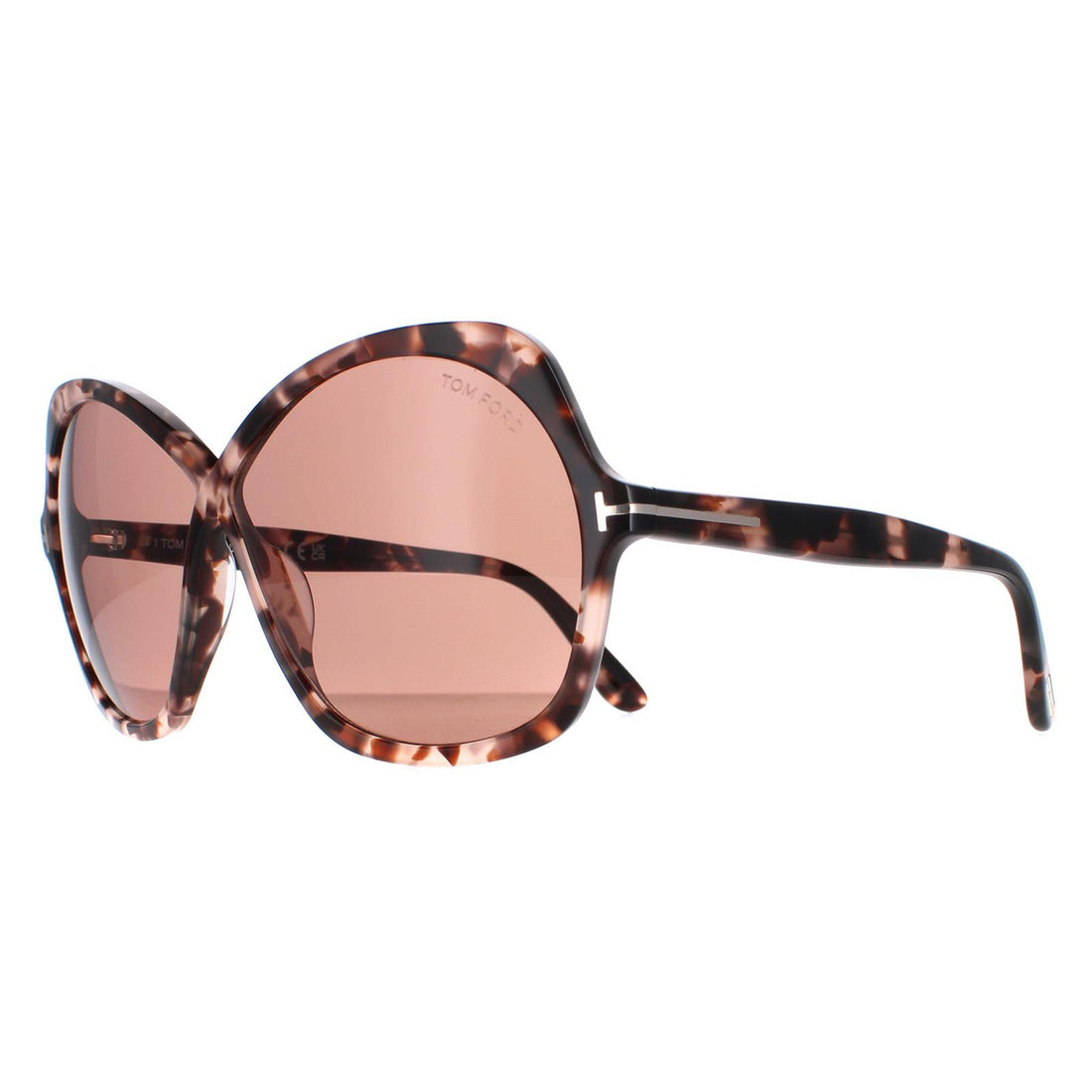 Tom Ford Sunglasses Rosemin FT1013 55Y Coloured Havana Violet