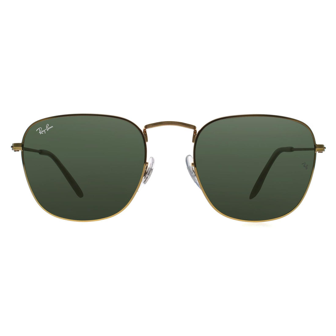 Ray-Ban Sunglasses RB3857 Frank 919631 Gold G-15 Green