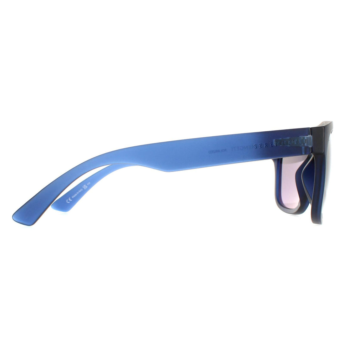 Serengeti Sunglasses Chandler SS557004 Matte Crystal Blue Saturn Polarized Smoke