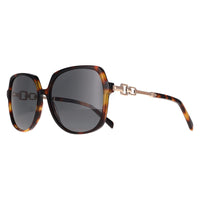 Karen Millen Sunglasses KM5065 134 Dark Tortoise Smoke Grey