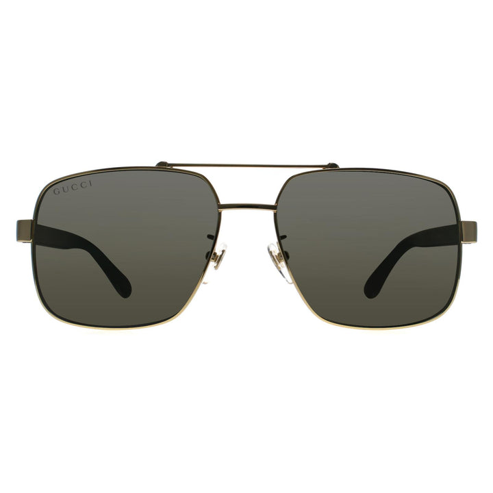 Gucci Sunglasses GG0529S 001 Gold Black Grey