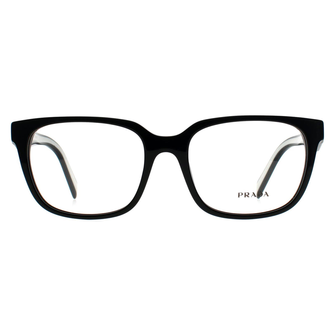Prada Glasses Frames PR 17ZV 1AB1O1 Black Women