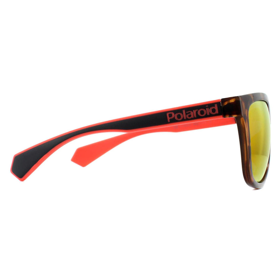 Polaroid Sunglasses PLD 6062/F/S 086 OZ Dark Havana Red Polarized