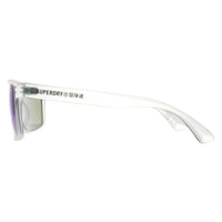Superdry Sunglasses Kobe 183 Crystal and Green Green Mirror