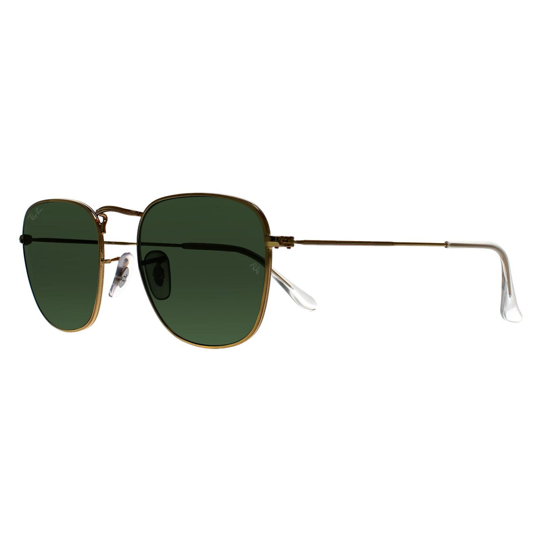 Ray-Ban Sunglasses RB3857 Frank 919631 Gold G-15 Green