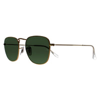 Ray-Ban Sunglasses RB3857 Frank 919631 Gold G-15 Green