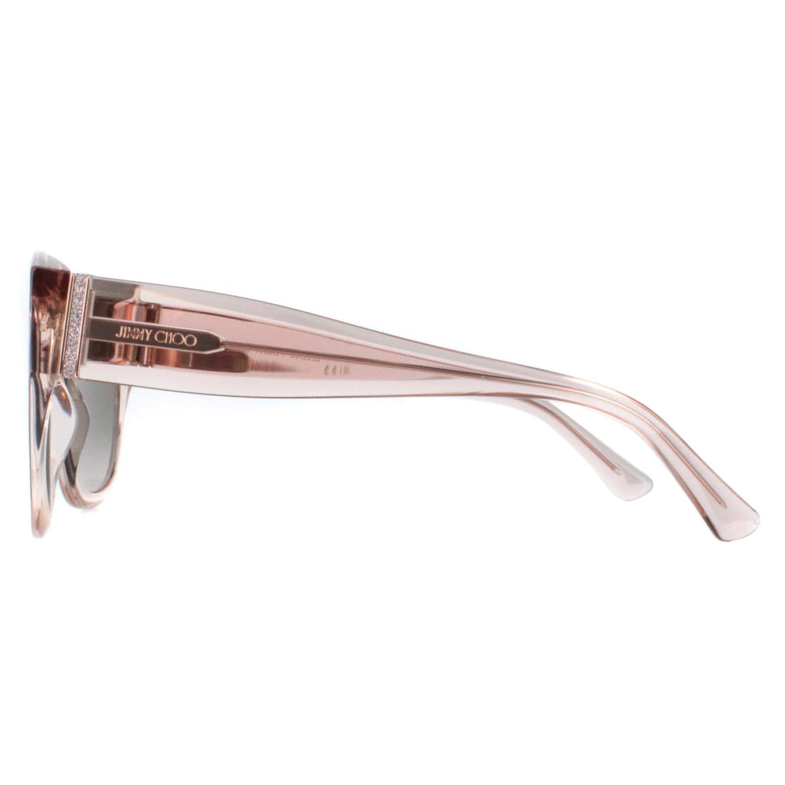 Jimmy Choo Sunglasses LEELA/S FWM HA Transparent Rose Brown Gradient