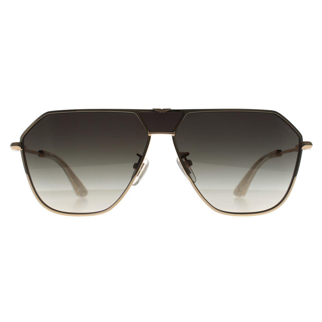 Police Sunglasses SPLL89 Horizon 8 300Y Shiny Pink Gold Smoke Grey Gradient