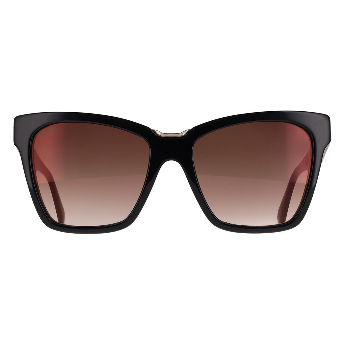 Max Mara Sunglasses MM0089 Spark3 01F Shiny Black Brown Gradient