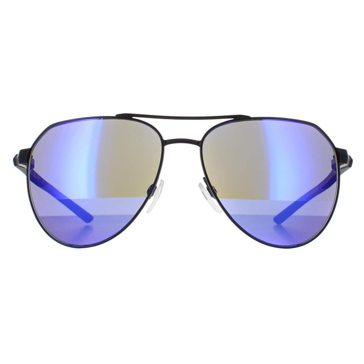 Nike Club Nine M DQ0924 Sunglasses Satin Black / Blue Ultraviolet