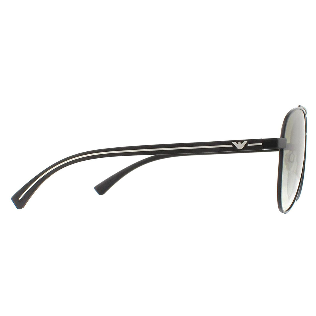 Emporio Armani Sunglasses EA2079 30018E Matte Black Green Gradient