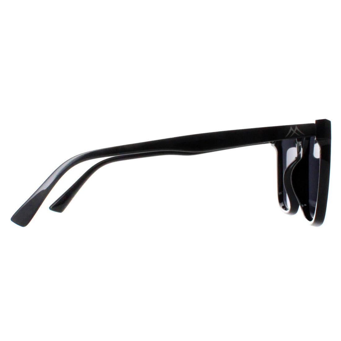 Montana Sunglasses MP67 Shiny Black Smoke Polarized