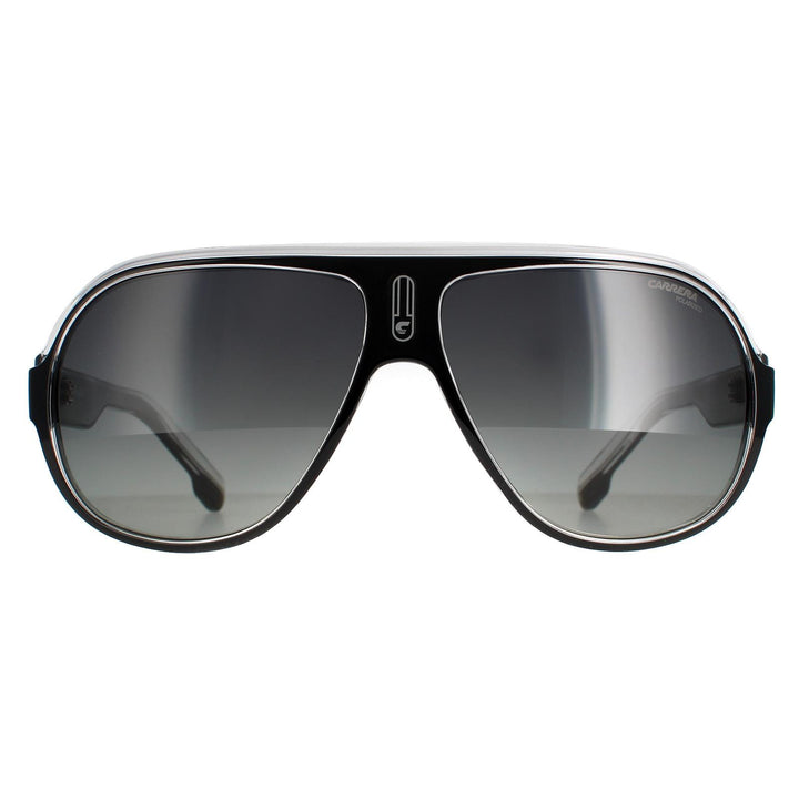 Carrera Sunglasses Speedway/N 80S WJ Black White Grey Gradient Polarized