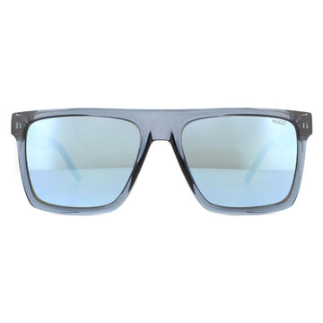 Hugo by Hugo Boss Sunglasses HG 1069/S PJP 3J Crystal Blue Blue Mirror