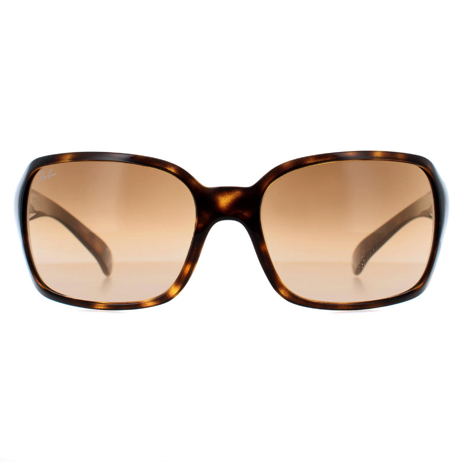 Ray-Ban RB4068 Sunglasses Light Havana Brown Gradient