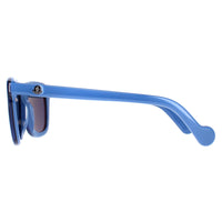 Moncler Sunglasses ML0118 92X Shiny Royal Blue Blue Mirror