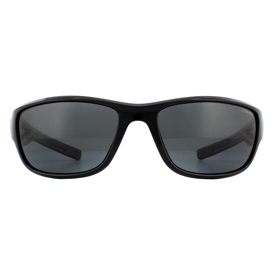 Polaroid Sport PLD 7028/S Sunglasses Black Grey Polarized